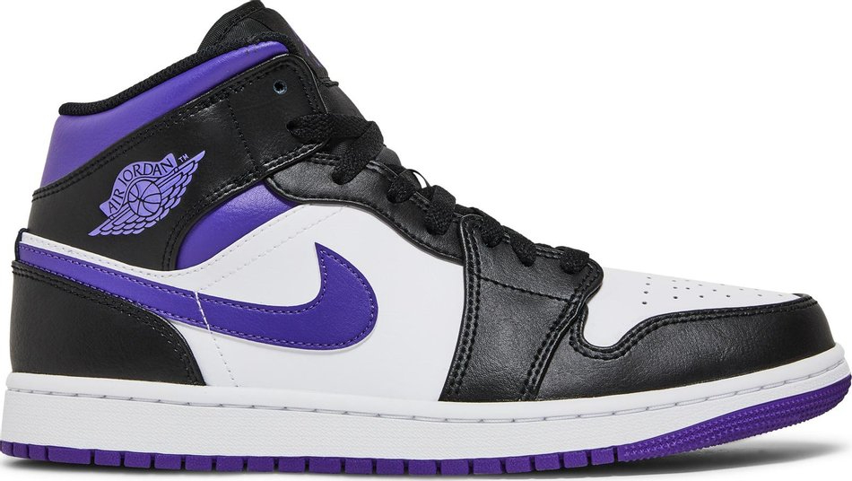 Best Replica Air Jordan 1 Mid  Court Purple  554724-095 - Colareps