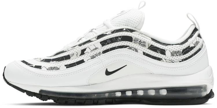 Best Replica Wmns Air Max 97 SE  White Floral  BV0129-100 - Colareps