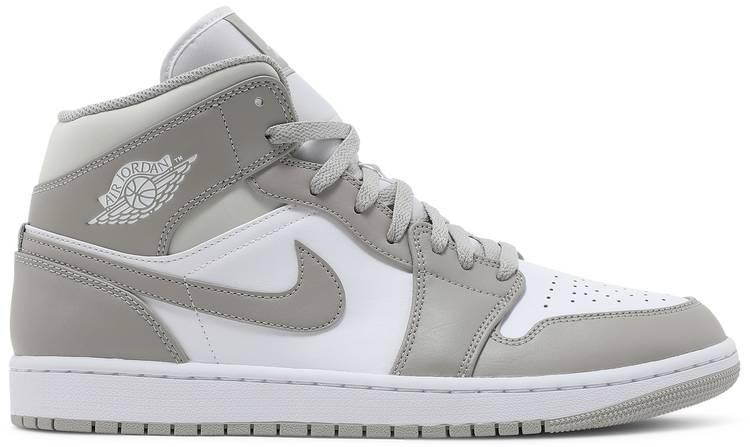 Best Replica Air Jordan 1 Mid  College Grey  554724-082 - Colareps