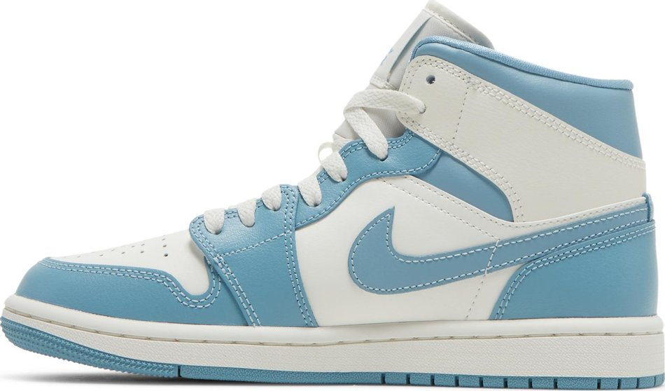 Best Replica Wmns Air Jordan 1 Mid  University Blue  BQ6472-141 - Colareps