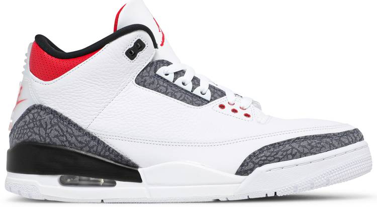 Best Replica Air Jordan 3 Retro Denim SE  Fire Red  CZ6431-100 - Colareps