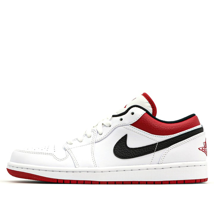 Best Replica Air Jordan 1 Low  White University Red  553558-118 - Colareps