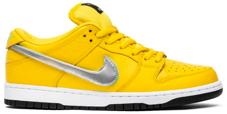 Best Replica Diamond Supply Co. x Dunk Low Pro SB  Canary Diamond  BV1310-700 - Colareps