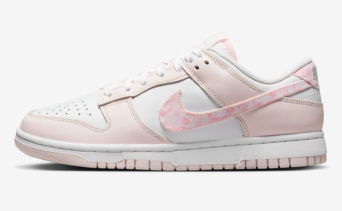 Best Replica Wmns Dunk Low  Pink Paisley  FD1449-100 - Colareps