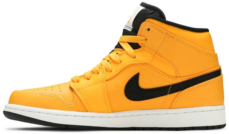 Best Replica Air Jordan 1 Mid  University Gold  554724-700 - Colareps