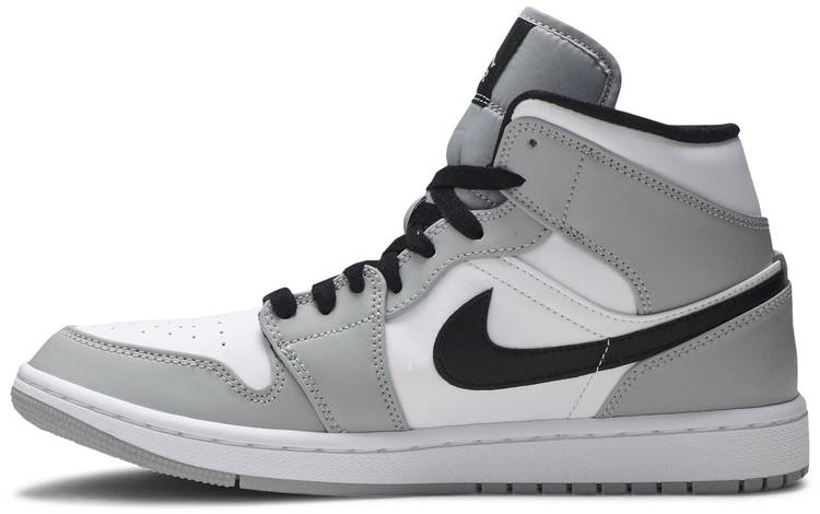 Best Replica Air Jordan 1 Mid  Smoke Grey  554724-092 - Colareps