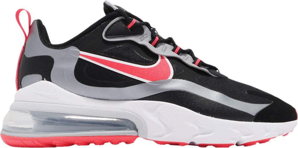 Best Replica Air Max 270 React  Black Bright Crimson  CT1646-001 - Colareps