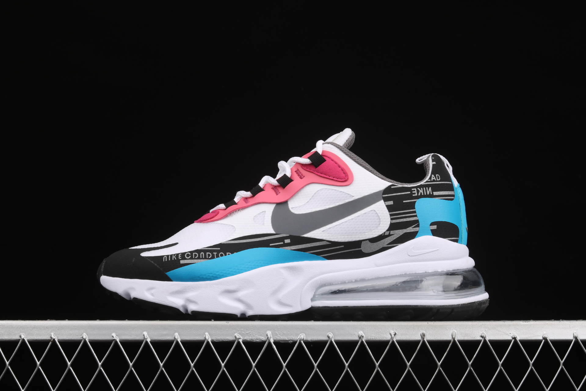 Best Replica Air Max 270 React  White Laser Blue  DA4303-100 - Colareps