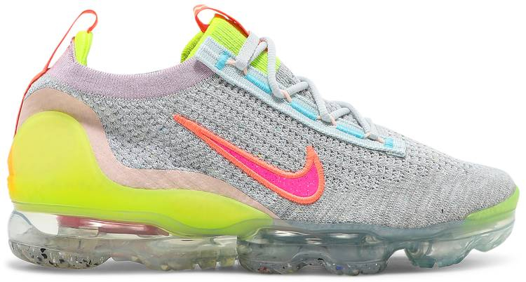 Best Replica Wmns Air VaporMax 2021 Flyknit  Neon  DH4088-002 - Colareps