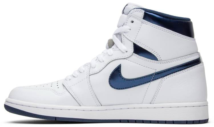 Best Replica Air Jordan 1 Retro High OG  Metallic Navy  555088-106 - Colareps