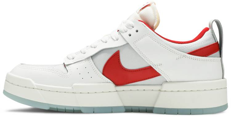 Best Replica Dunk Low Disrupt  White Gym Red  CK6654-101 - Colareps