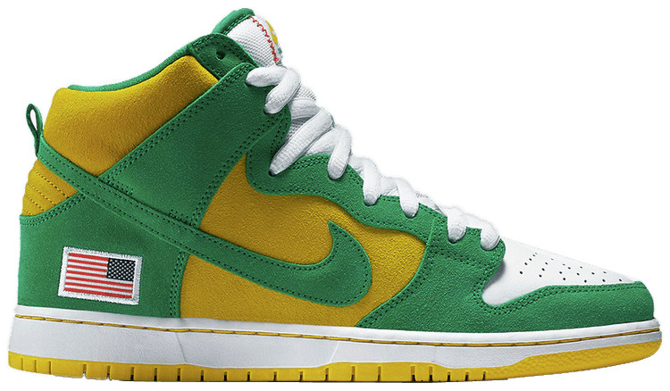 Best Replica Dunk High Pro SB  Oakland Athletics  305050-337 - Colareps