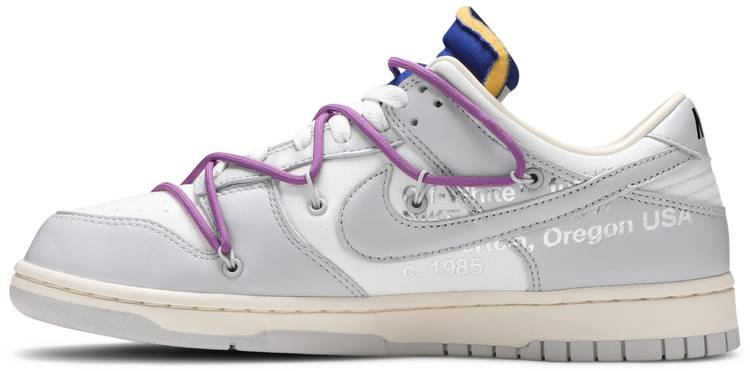 Best Replica Off-White x Dunk Low  Lot 48 of 50  DM1602-107 - Colareps