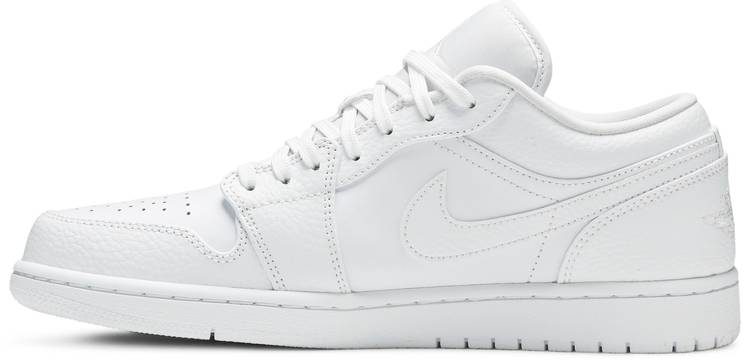 Best Replica Air Jordan 1 Low  Triple White  553558-130 - Colareps