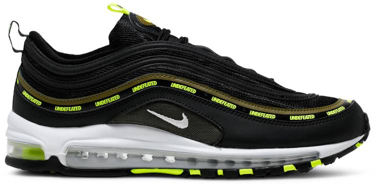 Best Replica Undefeated x Air Max 97  Black Volt  DC4830-001 - Colareps