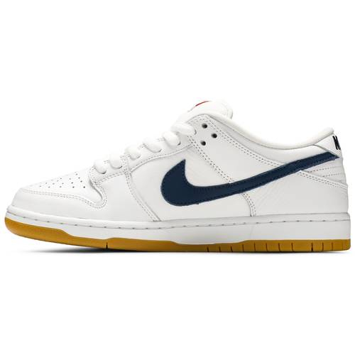Best Replica Dunk Low Pro ISO SB  Orange Label   White Navy  CZ2249-100 - Colareps