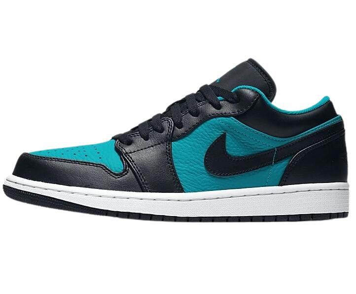 Best Replica Air Jordan 1 Low LT Blue Black Green 553558-026 - Colareps