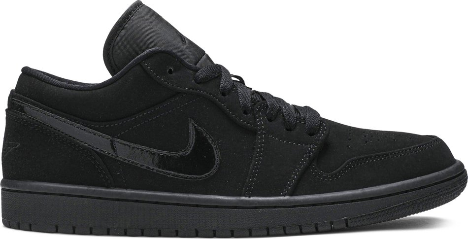 Best Replica Air Jordan 1 Low  Triple Black  553558-056 - Colareps