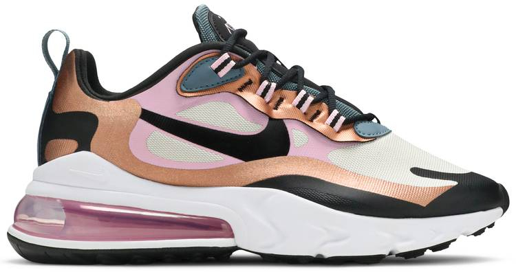 Best Replica Wmns Air Max 270 React  Metallic Bronze  CT1833-100 - Colareps