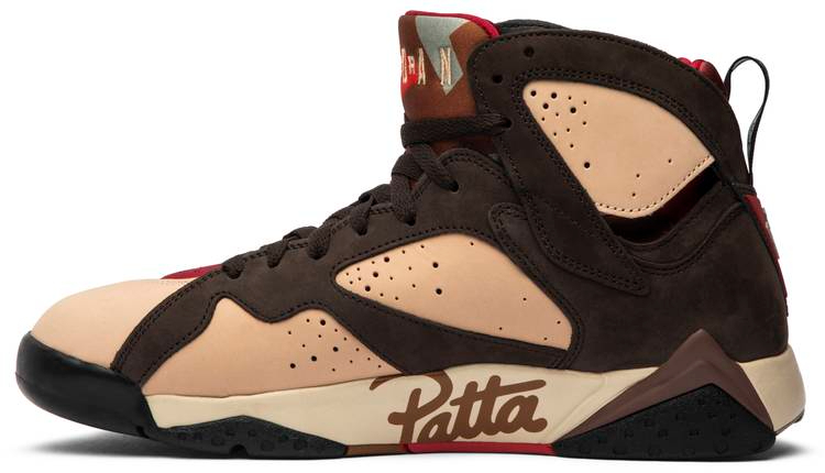 Best Replica Patta x Air Jordan 7 Retro OG SP  Shimmer  AT3375-200 - Colareps
