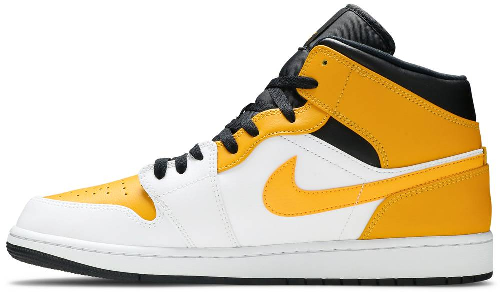 Best Replica Air Jordan 1 Mid  University Gold  554724-170 - Colareps
