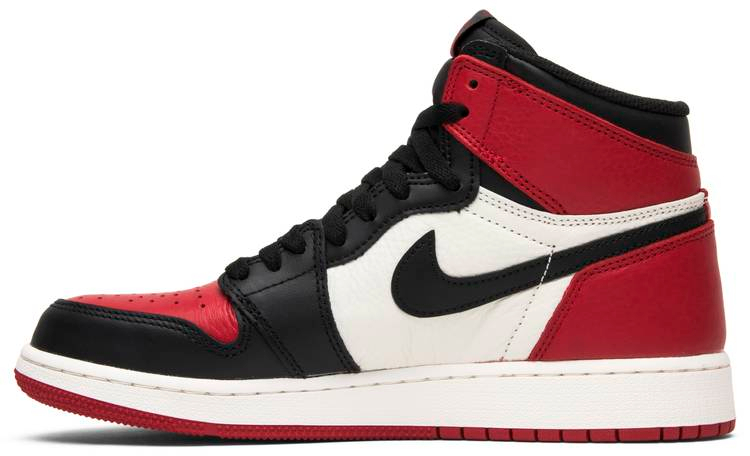 Best Replica Air Jordan 1 Retro High OG BG  Bred Toe  575441-610 - Colareps