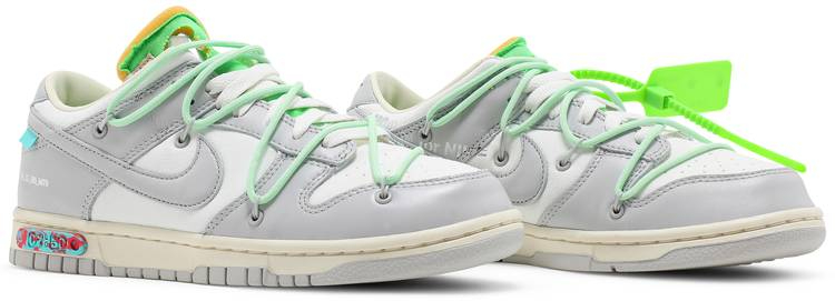Best Replica Off-White x Dunk Low  Lot 07 of 50  DM1602-108 - Colareps
