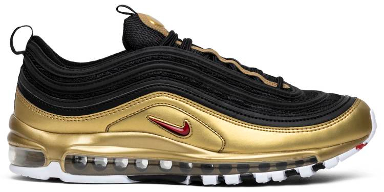 Best Replica Air Max 97 QS  B-Sides Metallic Gold  AT5458-002 - Colareps
