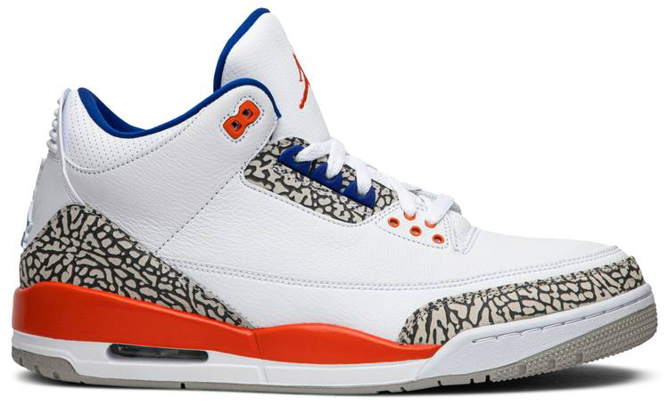 Best Replica Jordan Reps 3 Retro  Knicks  136064-148 - Colareps