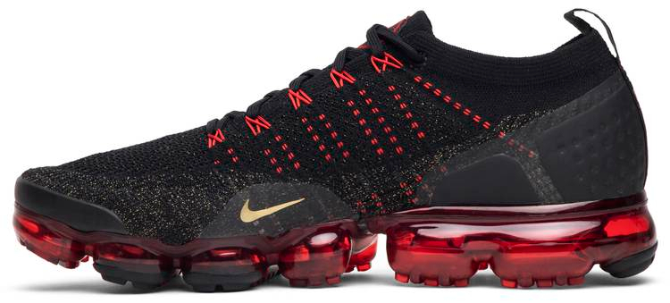 Best Replica Air VaporMax 2 Flyknit  Chinese New Year  BQ7036-001 - Colareps