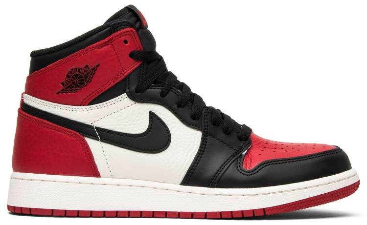 Best Replica Air Jordan 1 Retro High OG BG  Bred Toe  575441-610 - Colareps
