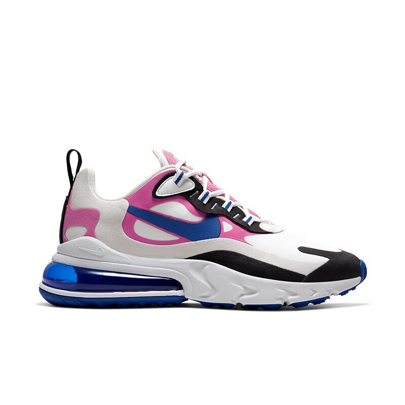 Best Replica Wmns Air Max 270 React  White Fuchsia Blue  CI3899-100 - Colareps