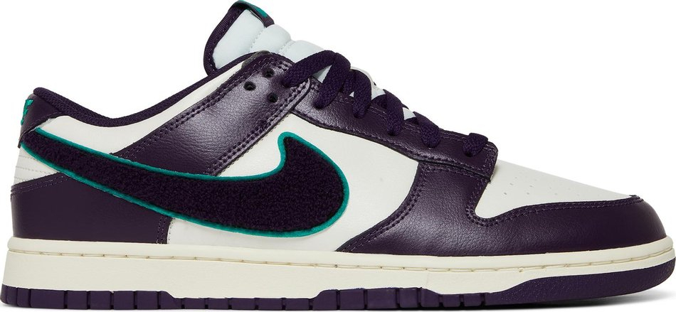 Best Replica Dunk Low  Chenille Swoosh   Grand Purple  DQ7683-100 - Colareps
