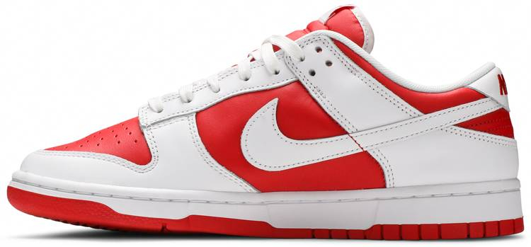 Best Replica Dunk Low  White University Red  DD1391-600 - Colareps
