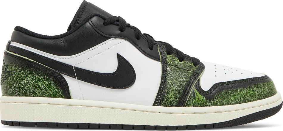 Best Replica Air Jordan 1 Low SE  Wear-Away   Electric Green  DN3705-003 - Colareps