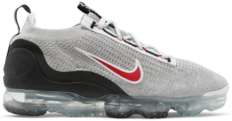 Best Replica Air Vapormax 2021 Flyknit  Light Bone University Red  DH4085-003 - Colareps