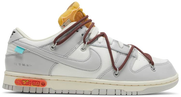 Best Replica Off-White x Dunk Low  Lot 46 of 50  DM1602-102 - Colareps