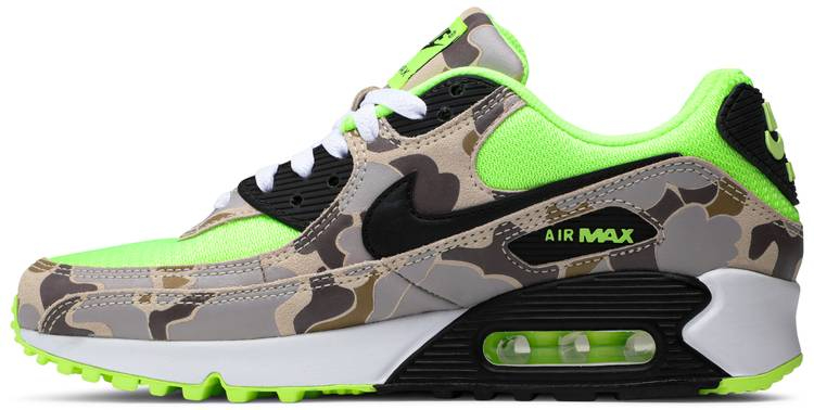 Best Replica Air Max 90  Green Camo  CW4039-300 - Colareps