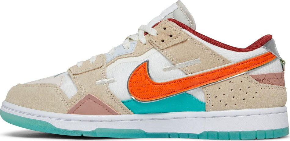 Best Replica Dunk Low Scrap  Shapeless, Formless, Limitless  DQ4975-181 - Colareps