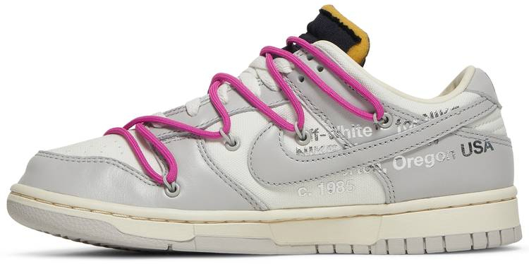 Best Replica Off-White x Dunk Low  Lot 30 of 50  DM1602-122 - Colareps