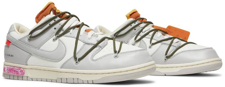 Best Replica Off-White x Dunk Low  Lot 22 of 50  DM1602-124 - Colareps