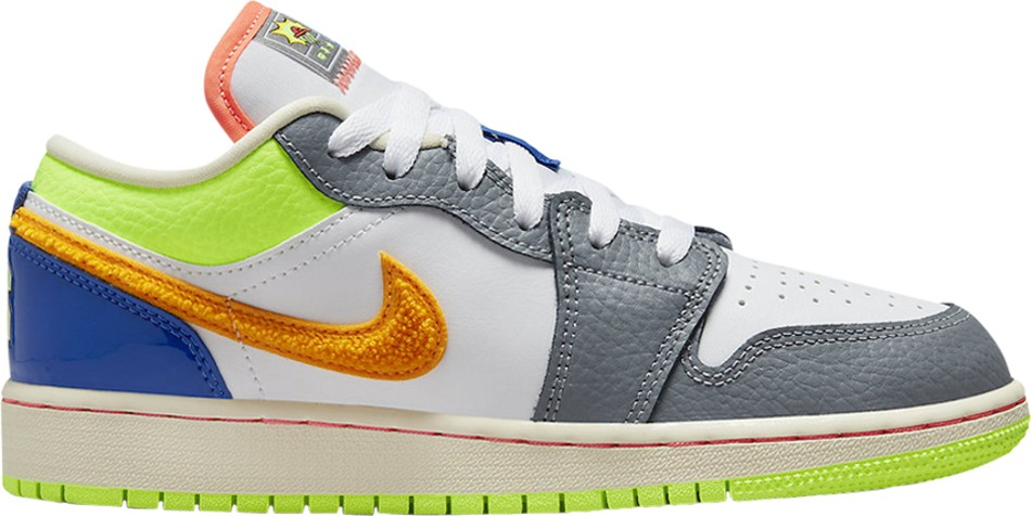 Best Replica Air Jordan 1  Low GS  Hoops  FB1835-181 - Colareps