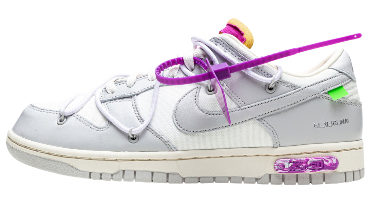 Best Replica Off-White x Dunk Low  Lot 03 of 50  DM1602-118 - Colareps