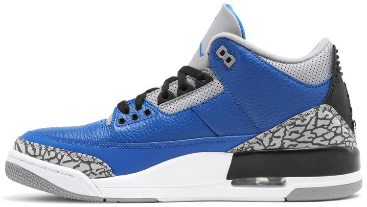 Best Replica Air Jordan 3 Retro  Varsity Royal  CT8532-400 - Colareps
