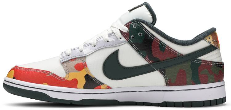 Best Replica Dunk Low SE  Sail Multi-Camo  DH0957-100 - Colareps