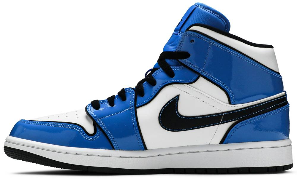 Best Replica Air Jordan 1 Mid SE  Signal Blue  DD6834-402 - Colareps