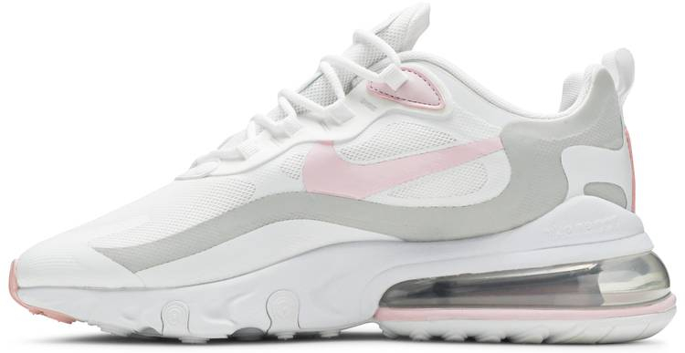 Best Replica Wmns Air Max 270 React  White Pink Foam  CZ0372-101 - Colareps