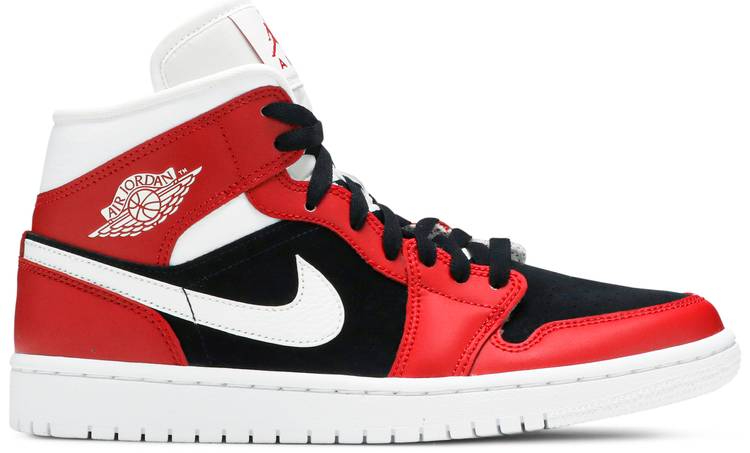 Best Replica Air Jordan 1 Mid  Gym Red Black  BQ6472-601 - Colareps