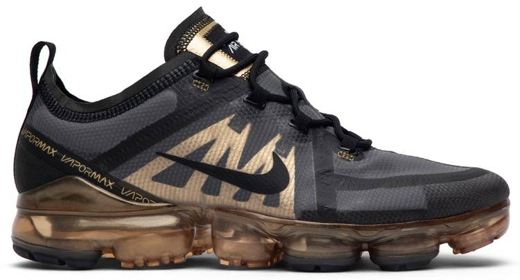Best Replica Air VaporMax 2019  Black Gold  AR6631-002 - Colareps