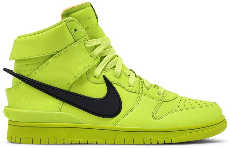 Best Replica AMBUSH x Dunk High  Flash Lime  CU7544-300 - Colareps